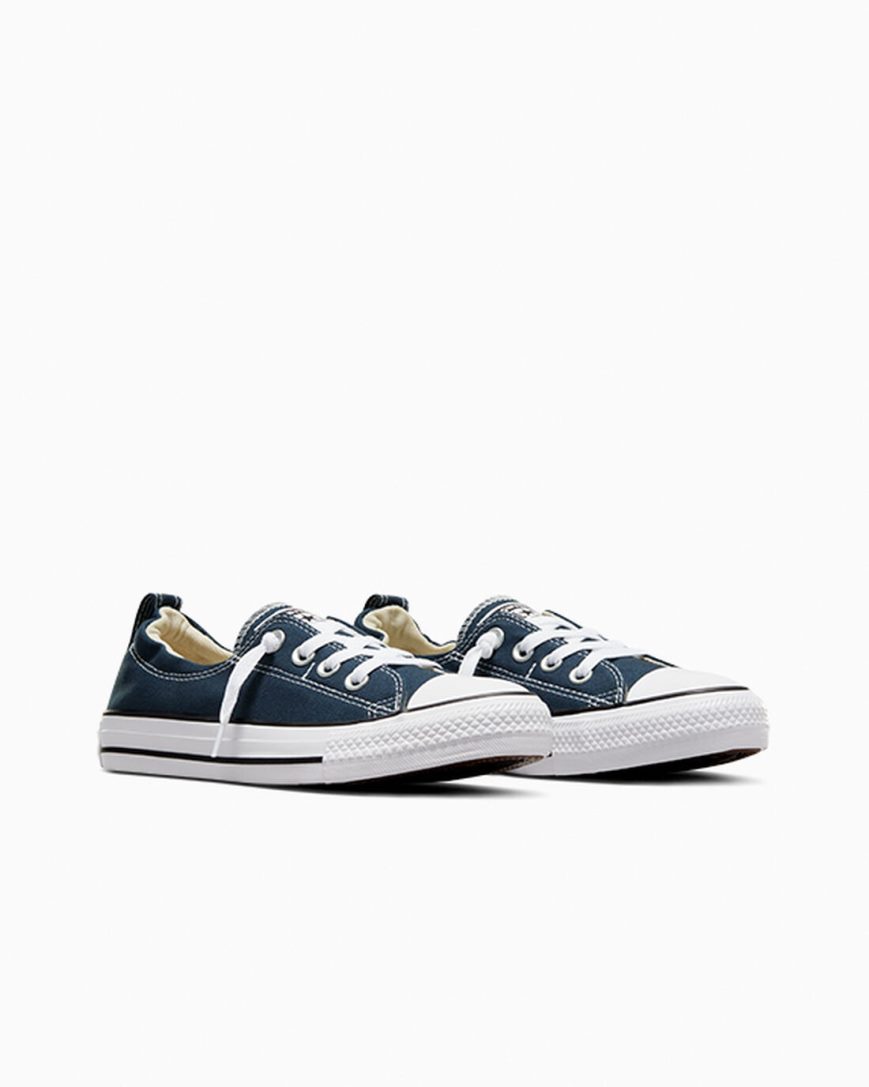 Dámské Boty Slip On Converse Chuck Taylor All Star Shoreline Tmavě Blankyt | CZ 31DXL83